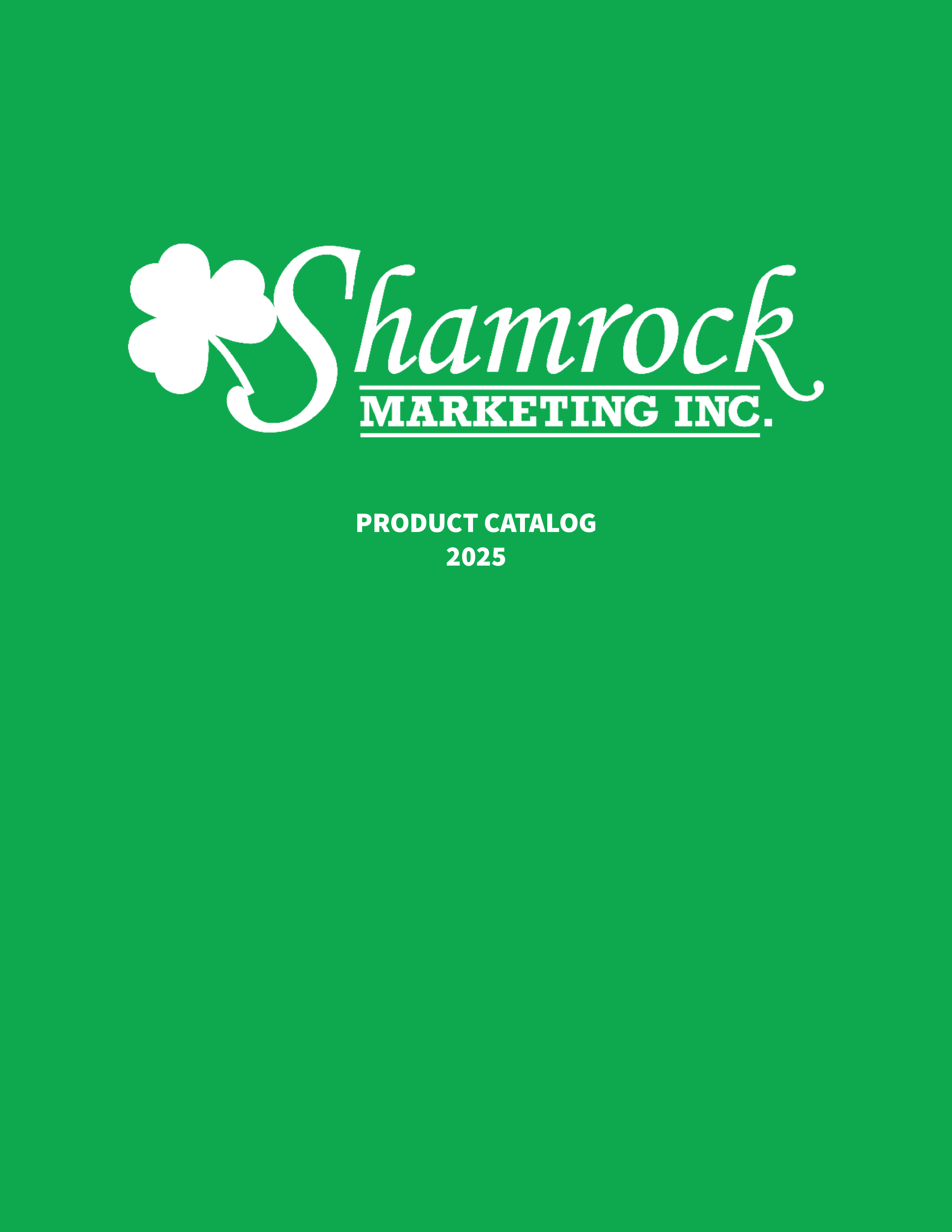 Shamrock Marketing Inc. Product Catalog 2025